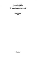 El manuscrito carmesi 