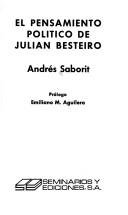 El pensamiento politico de Julian Besteiro