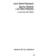 Mots propis i altres proses 