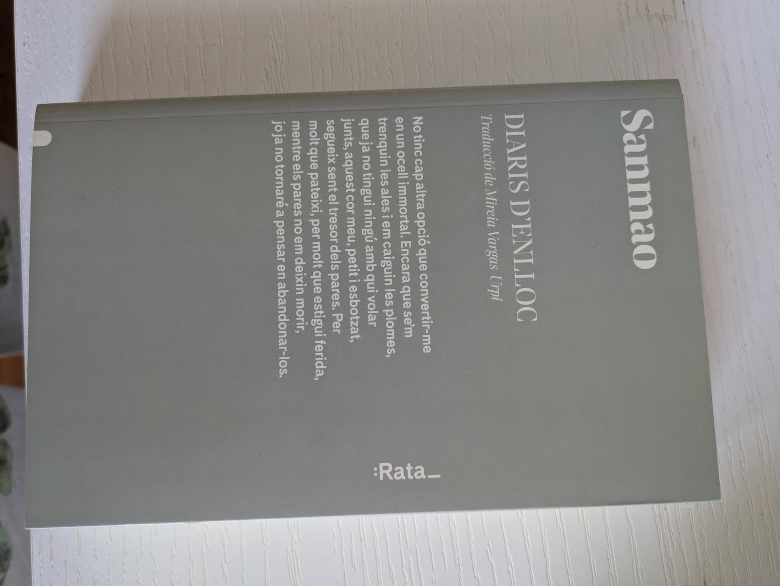 Sanmao Diaris d'enlloc